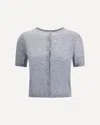 Lisa Yang Charlotte Cardigan In Gray