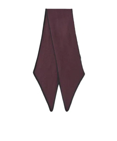 Lisa Yang Chelsea Cashmere Scarf In Burgundy