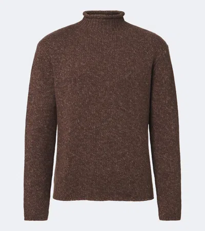 Lisa Yang Cian Cashmere Sweater In Burgundy