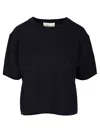 Lisa Yang Cila T-shirt Knitwear Blue In Blue