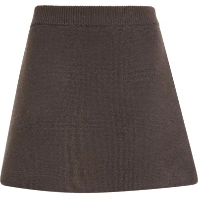 Lisa Yang Clare Cashmere Miniskirt In Green