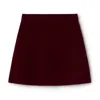 Lisa Yang Clare Skirt In Deep Plum