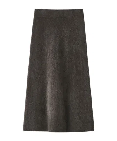 Lisa Yang Classic Cashmere Skirt In Multi