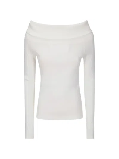 Lisa Yang Claudina Off-shoulder Top In White
