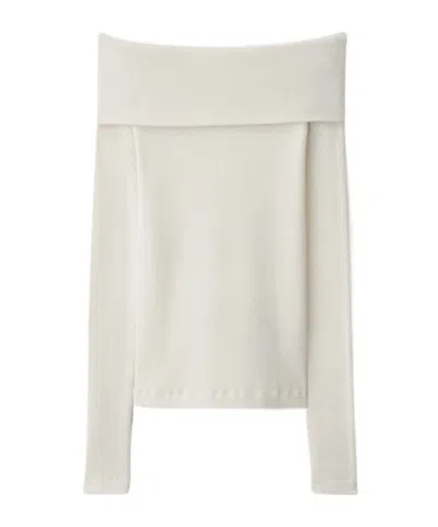 Lisa Yang Claudina Off-shoulder T-shirt In White