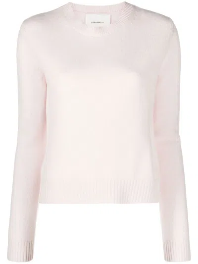 Lisa Yang Crew-neck Cashmere Jumper In Pink