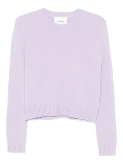 Lisa Yang Crew-neck Cashmere Jumper In Purple