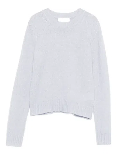 Lisa Yang Crew-neck Sweater In Gray