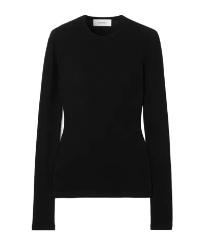 Lisa Yang Crew Neck T-shirt In Black