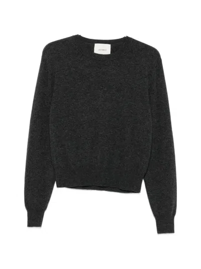 Lisa Yang Crew-neck Sweater In Black
