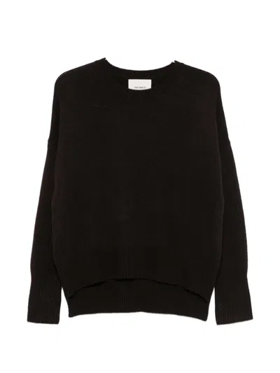 Lisa Yang Crew-neck Sweater In Black