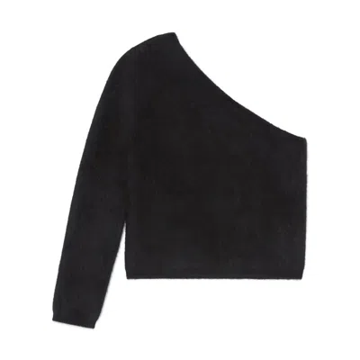 Lisa Yang Dae Top In Black Brushed