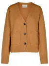 Lisa Yang Danni Cashmere Cardigan In Beige