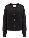 Lisa Yang Danni Patch-pocket Cashmere Cardigan In Black