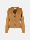 Lisa Yang 'danni' Brown Cashmere Cardigan In Brown