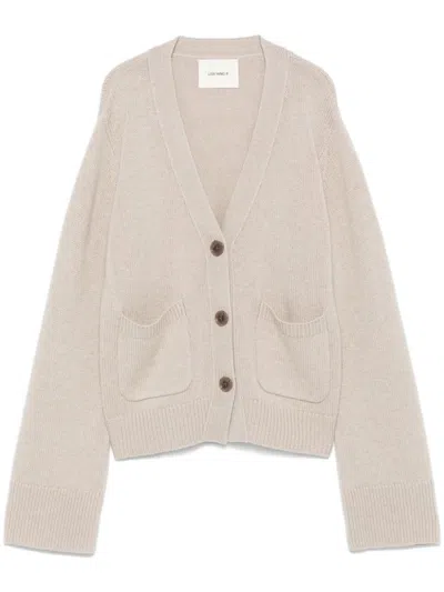 Lisa Yang Danni Cashmere Cardigan In Animal Print