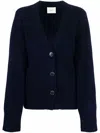 Lisa Yang Danni Cashmere Cardigan In Blue
