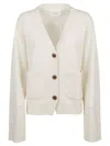 Lisa Yang The Danni Cashmere Cardigan In Neutral