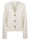 Lisa Yang The Danni Cashmere Cardigan In Neutral
