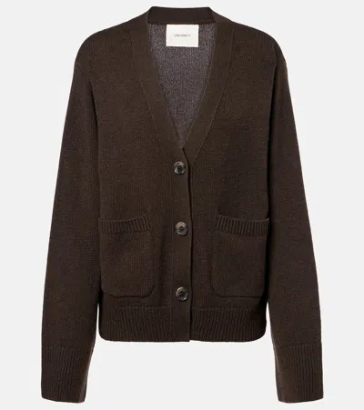 Lisa Yang Danni Cashmere Cardigan In Sand