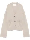 Lisa Yang Women Danni Cashmere Cardigan In White