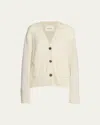 Lisa Yang The Danni Cashmere Cardigan In Cream