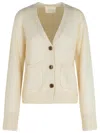 Lisa Yang 'danni' Cream Cashmere Cardigan