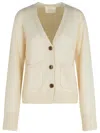 Lisa Yang 'danni' Cream Cashmere Cardigan In Neutral