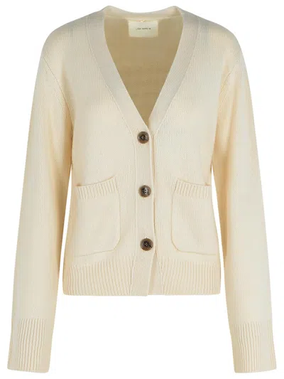 Lisa Yang 'danni' Cream Cashmere Cardigan Women