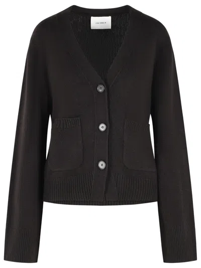 Lisa Yang 'danni' Dark Brown Cashmere Cardigan