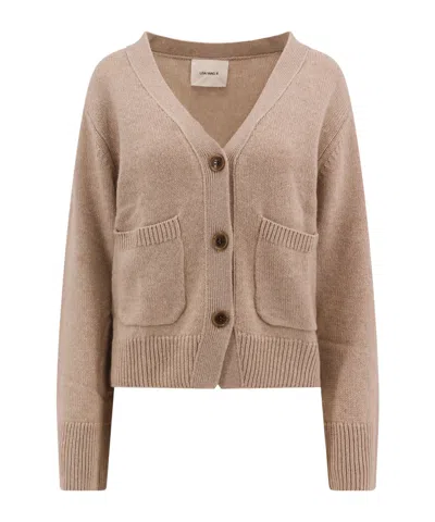 Lisa Yang Danni V-neck Cardigan In Neutral