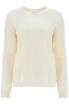 Lisa Yang Dea Cashmere Crewneck Pul In White