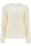 Lisa Yang Dea Cashmere Crewneck Pul In White