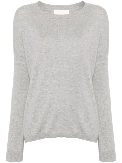 Lisa Yang Gray Dea Sweater In Grey
