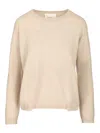 Lisa Yang Dea Sweater Knitwear Beige In Neutral