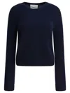 Lisa Yang Deep Blue Cashmere Sweater In Blue