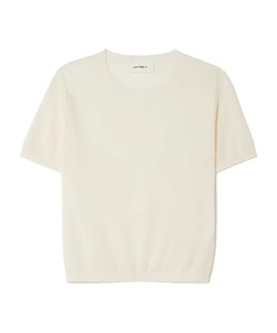Lisa Yang Delila Cashmere T-shirt In Neutral