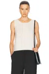 Lisa Yang Off-white Devine Tank Top