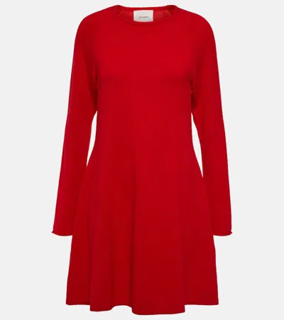 Lisa Yang Didih Cashmere Minidress In Red