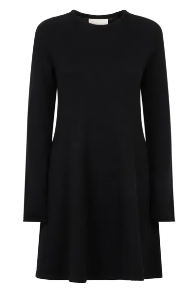 Lisa Yang Didi Cashmere Minidress In Black