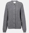 Lisa Yang Cardigan Ditte Aus Kaschmir In Gray