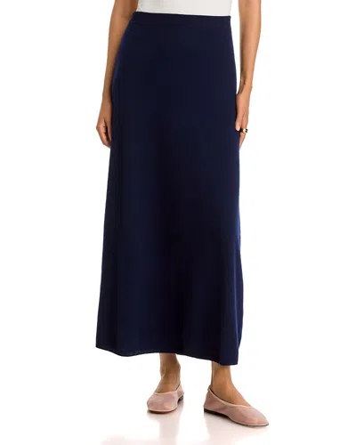 Lisa Yang Dolly Cashmere Maxi Skirt In Blue