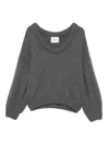 Lisa Yang Doria Sweater In Grey