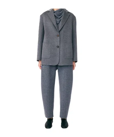 Lisa Yang Doublé Blazer In Gray