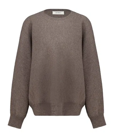 Lisa Yang Double Face Sweater In Gray