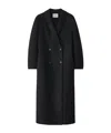Lisa Yang Double-breasted Coat In White