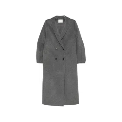 Lisa Yang Double-breasted Shawl-lapel Coat In Multi