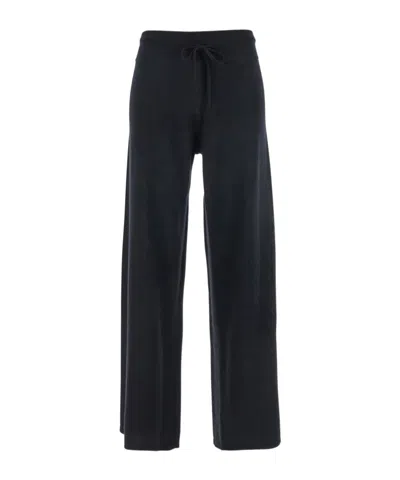 Lisa Yang Drawstring Elastic Waist Casual Pants In Black