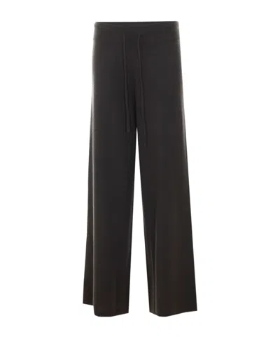 Lisa Yang Drawstring Knit Casual Pants In Black
