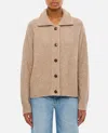 Lisa Yang Edda Cashmere Cardigan In Beige